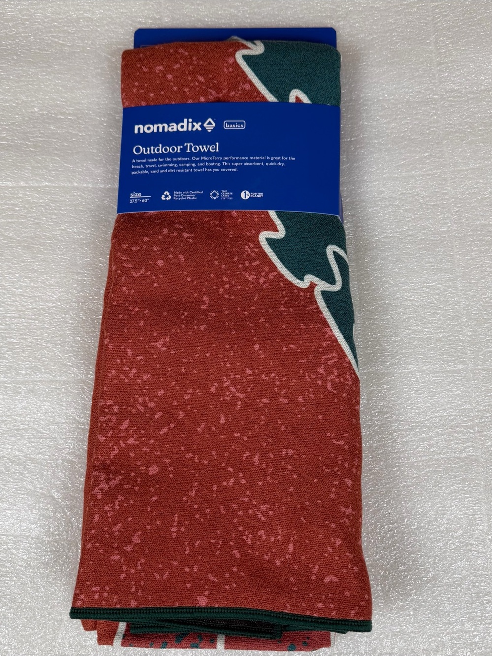 NWT Nomadix Outdoor Towel Sequoia National Park 27.5” x 60” Quick Dry Packable